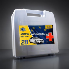 Аптечка автомобільна «Євростандарт» PRO-Aptechka (28 предмета (49 шт))