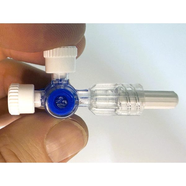 Краник 3-ходовий стерильний MEDICARE Luer-Lock