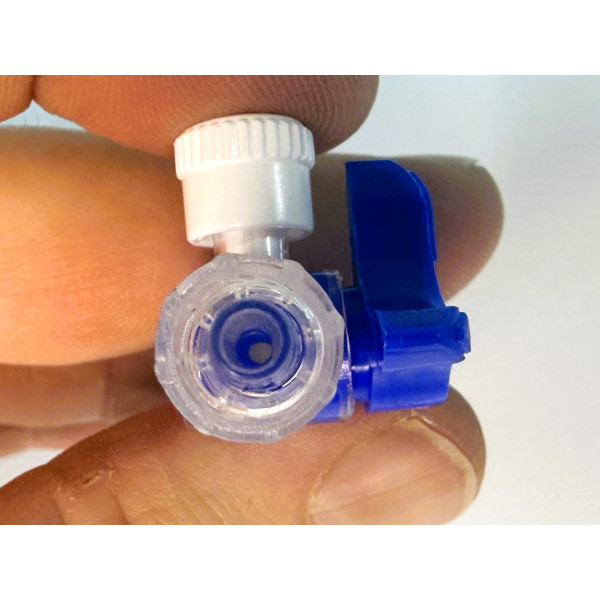 Краник 3-ходовий стерильний MEDICARE Luer-Lock