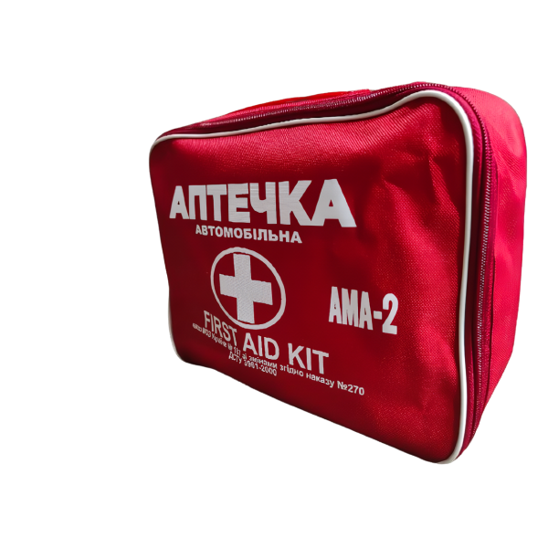 Аптечка автомобільна АМА-2 PRO-Aptechka (23 предмета, 45 шт) – офіційна комплектація