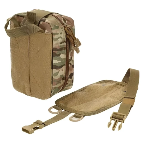 Підсумок-аптечка IFAK (Standard) Tear-Off МУЛЬТИКАМ швидкоскид MOLLE OXFORD/Нейлон 20x15x10 см