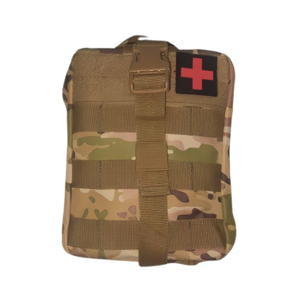 Підсумок-аптечка IFAK (Standard) Tear-Off МУЛЬТИКАМ швидкоскид MOLLE OXFORD/Нейлон 20x15x10 см