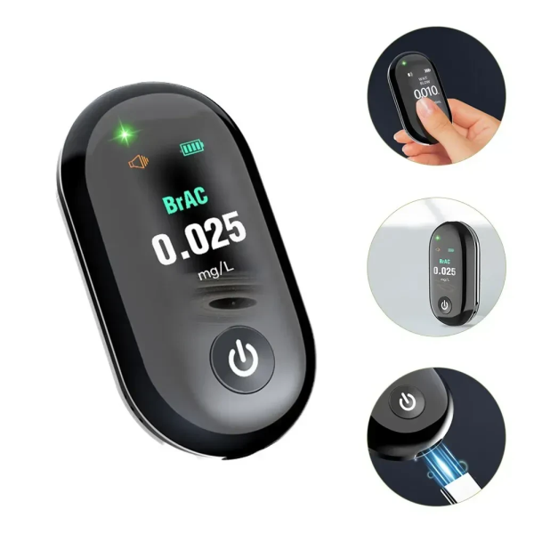 Алкотестер брелок J-1 USB з зарядкою