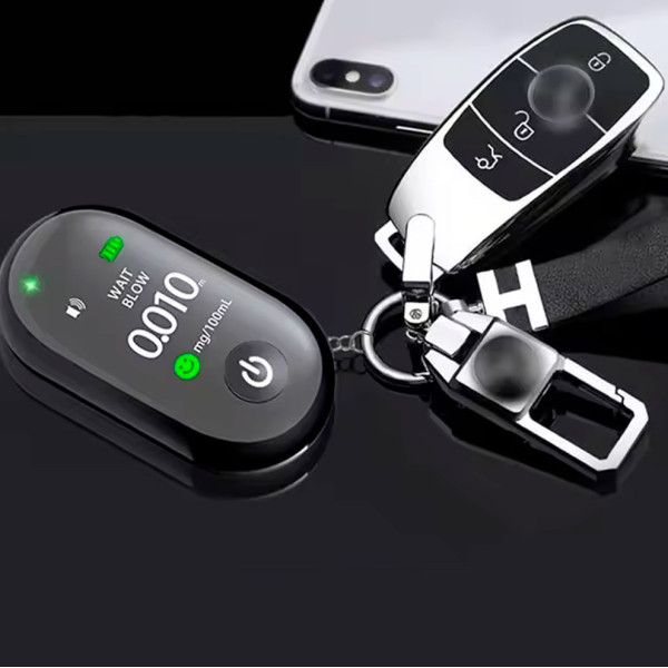 Алкотестер брелок J-1 USB з зарядкою