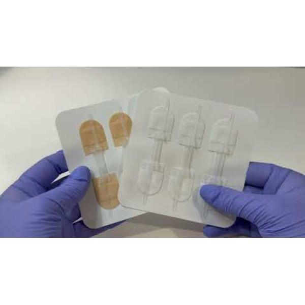 Пластир стяжка 1 шт РаноСтяг Zip-Plast  тілесний №1 (ZP-1-W-flesh)