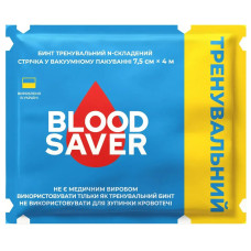 Бинт гемостатичний тренувальний 7,5 см × 4 м BloodSaver