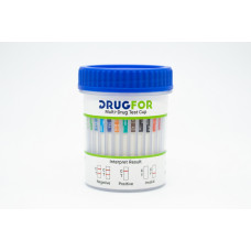 Тест на 14 наркотиків Тест-чашка VDDOA02 DrugFor™ Vitrosens (AMP, THC, MOP, MET, BZO, BAR, COC, TRA, MTD, MDMA, K2, KET, BUP, COT)