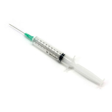 Шприц 10мл MEDICARE з голкою 21G луєр сліп трикомпонентний