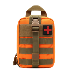 Підсумок-аптечка IFAK (Standard) Tear-Off ПОМАРАНЧЕВА швидкоскид MOLLE OXFORD/Нейлон 20x15x10 см